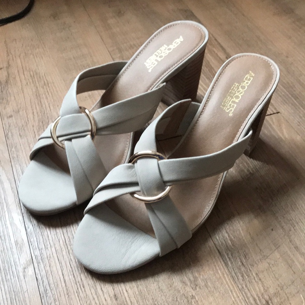 New Aeropostale open toed heel